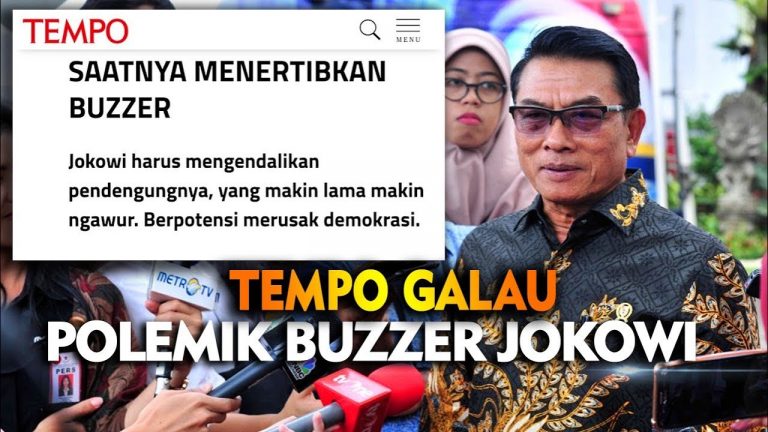 SEBURUK BURUKNYA SAMPAH DEMOKRASI ADALAH BUZZER JOKOWI?
