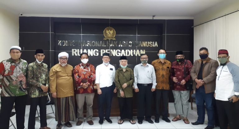 Sejumlah Ulama dan Tokoh dari berbagai Ormas Islam mendatangi Komnas HAM