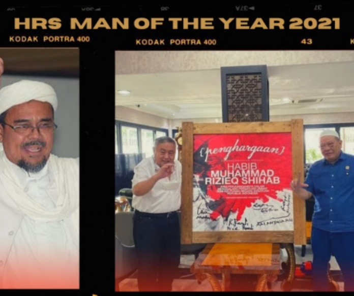 Habib Rizieq Shihab Man of the year 2021