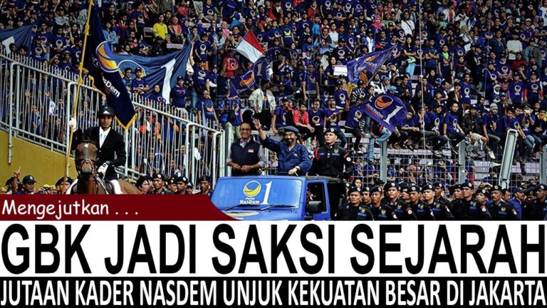 SETELAH NASDEM UNJUK KEKUATAN