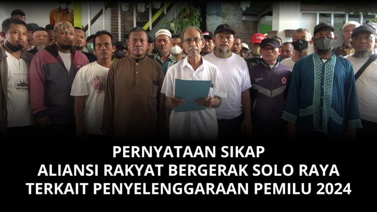 PEMILU CURANG : PERANG !