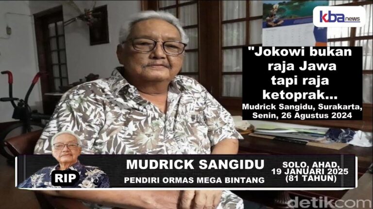 MUDRICK SANGIDU : “AYO PEOPLE POWER !”
