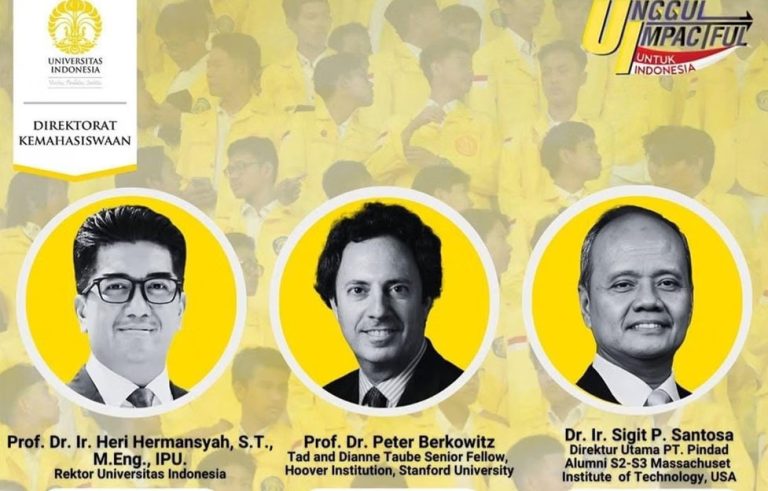 KECAMAN TERHADAP KEHADIRAN PETER BERKOWITZ, PENDUKUNG GENOSIDA GAZA, DALAM ORASI ILMIAH DI UNIVERSITAS INDONESIA