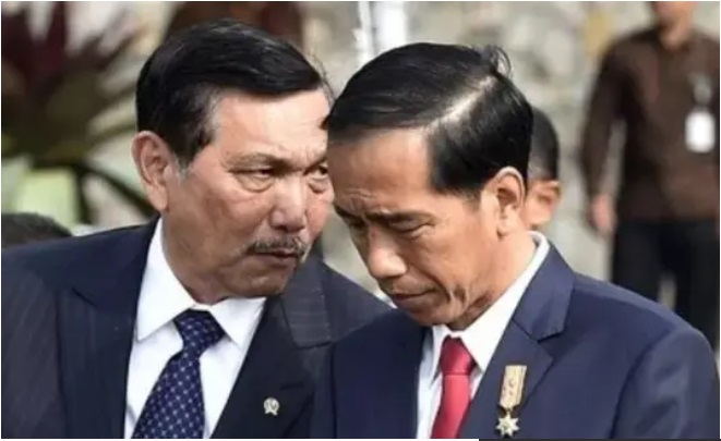 Jokowi luhut bandara morowali